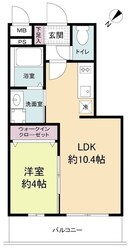 LiveCasa高宮の物件間取画像